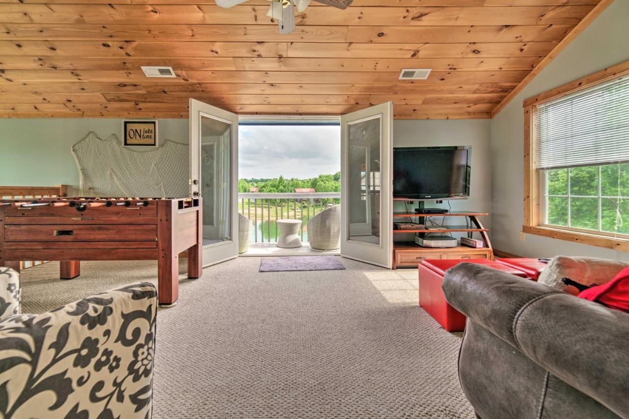 Sevierville Lake House With Deck And Foosball Table! 외부 사진