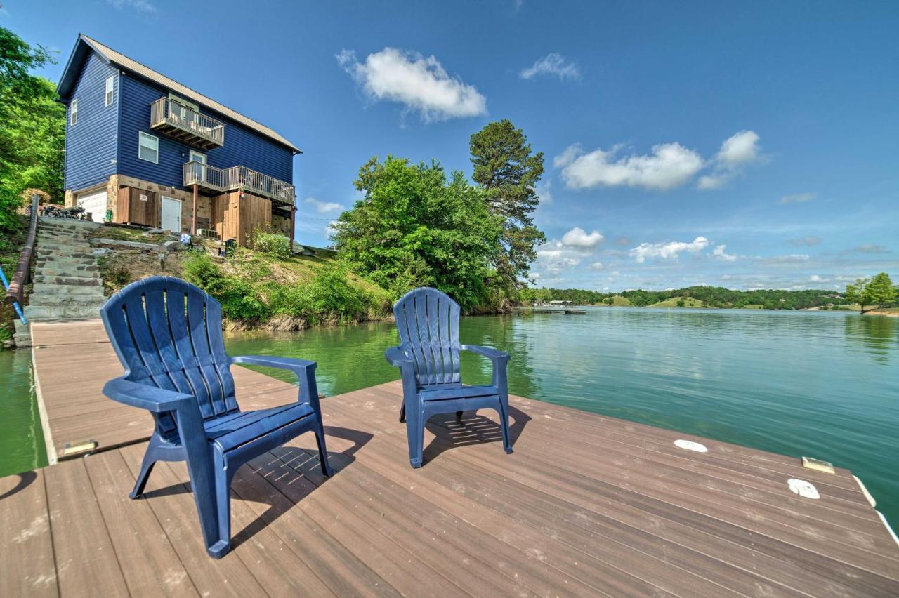 Sevierville Lake House With Deck And Foosball Table! 외부 사진