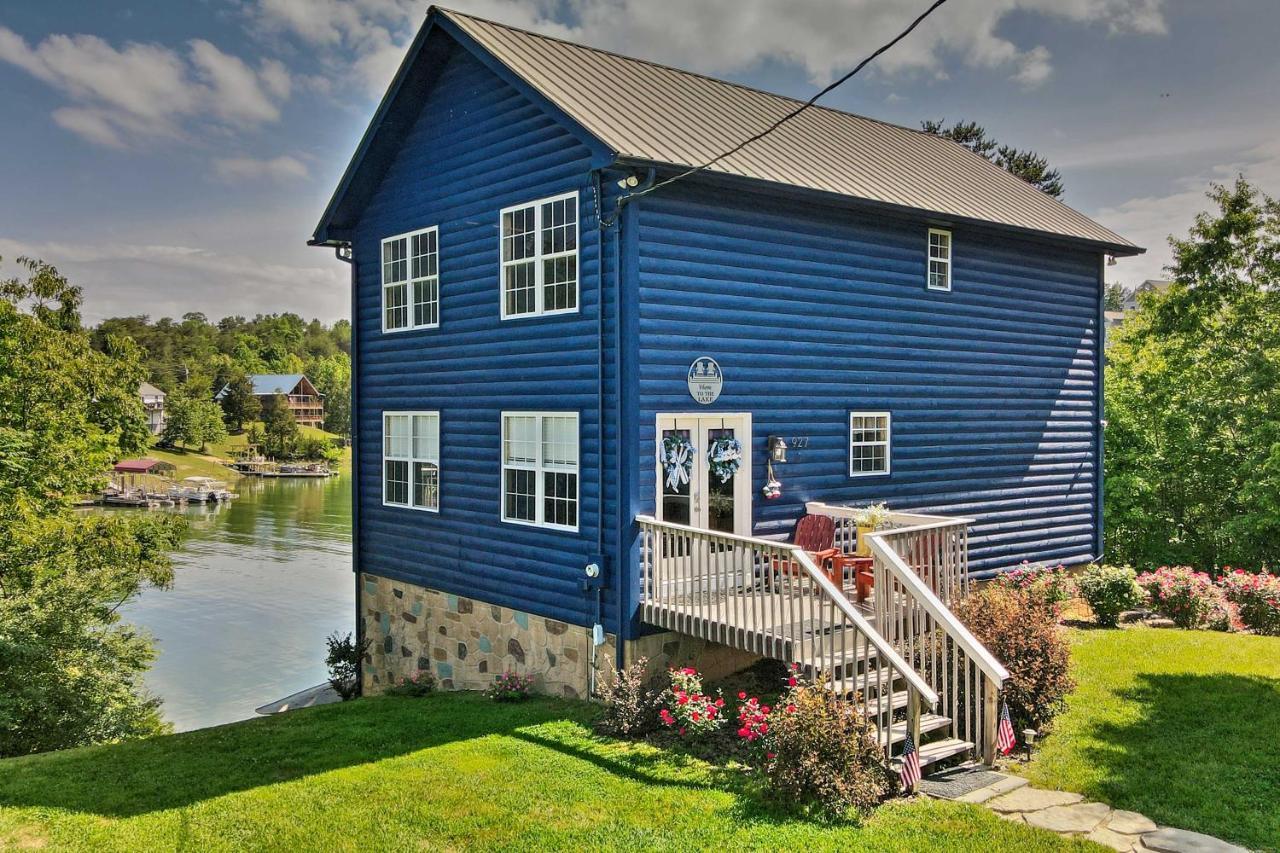 Sevierville Lake House With Deck And Foosball Table! 외부 사진